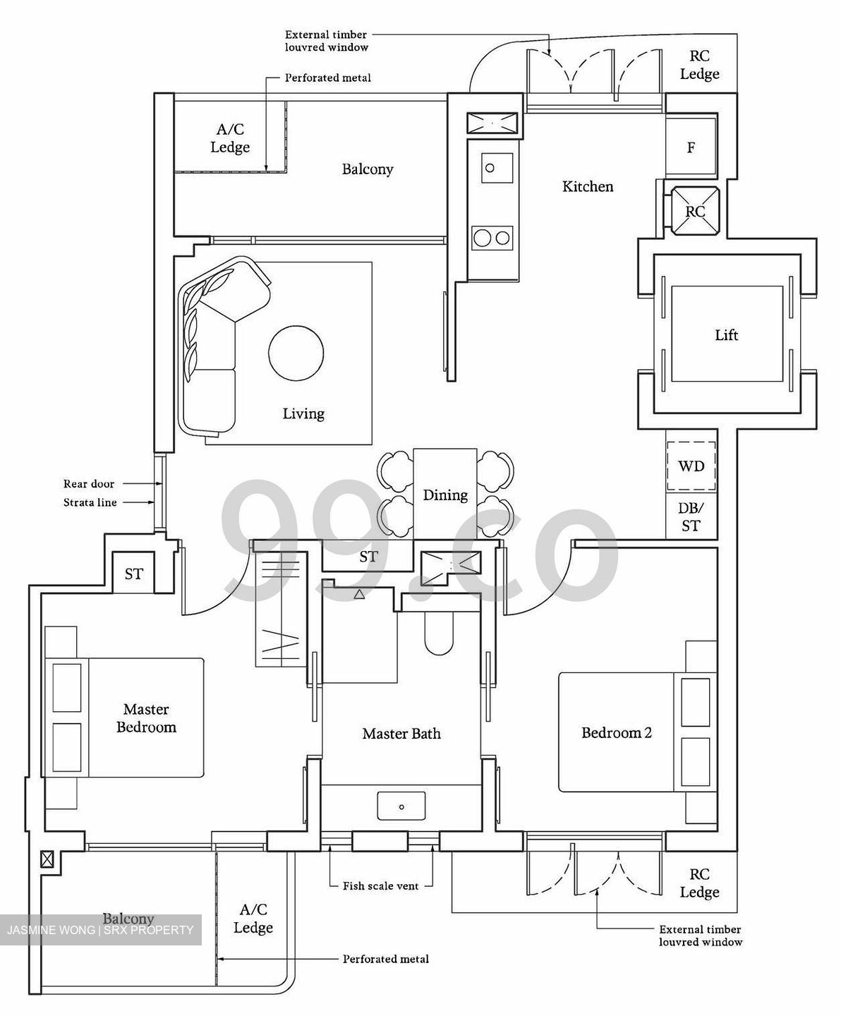 Avenue South Residence (D3), Shop House #464009481